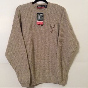 NWT Focus America XL 100% Cotton Sweater
